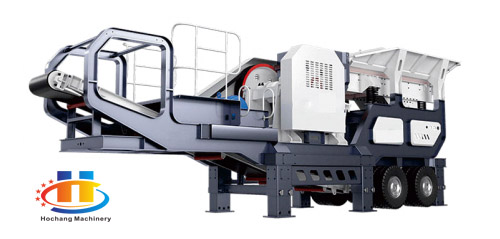 Wheel Jaw crushing plant